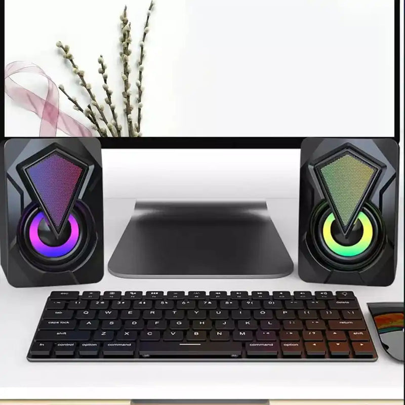 Caixa de Som Multimidia Digital Speaker USB Para computador Notebook 2.0 Alta - Venda Nacional Entrega Rápida