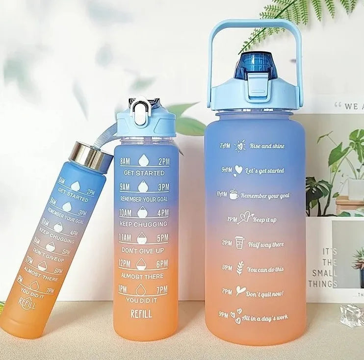 KIT 3 GARRAFAS 2 Litros 900ml 300ml