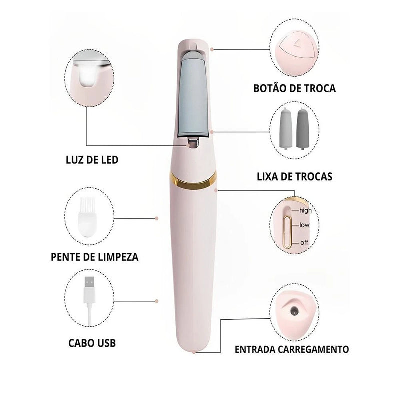 Lixadeira elétrica para Pés