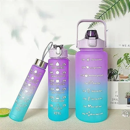 KIT 3 GARRAFAS 2 Litros 900ml 300ml