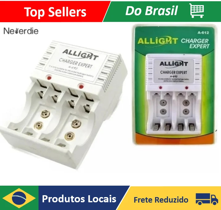 AA AAA Rechargeable Batteries and Batteries Charger Kit-Neverdie Store