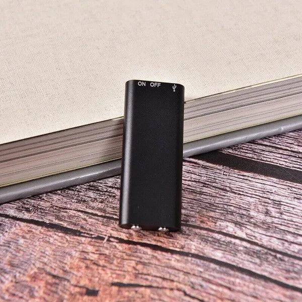 Gravador de voz profissional de 8 GB, mini áudio digital