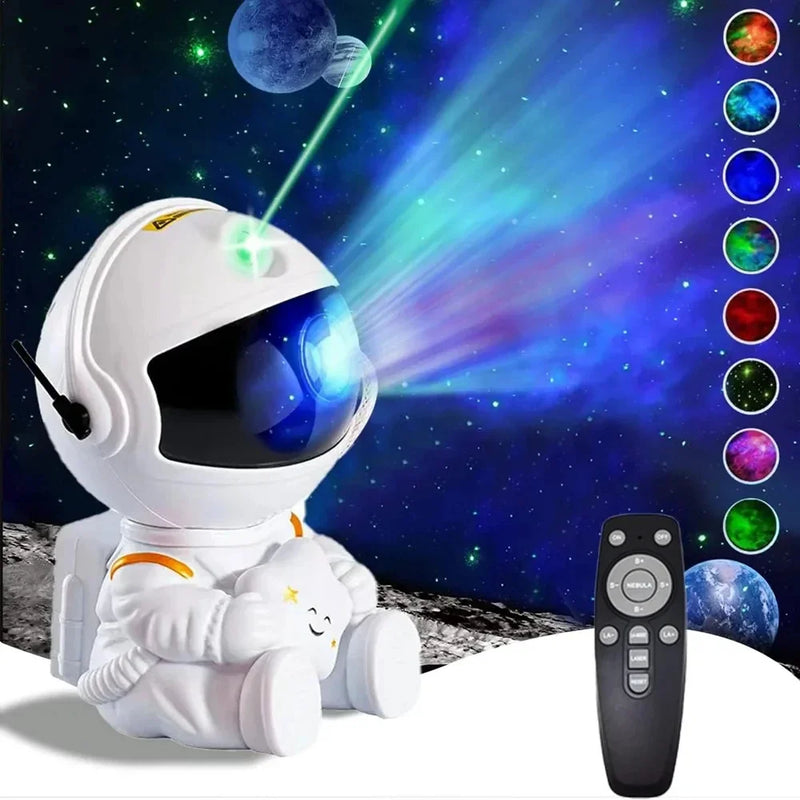 Projetor de céu estrelado de astronauta do Brasil