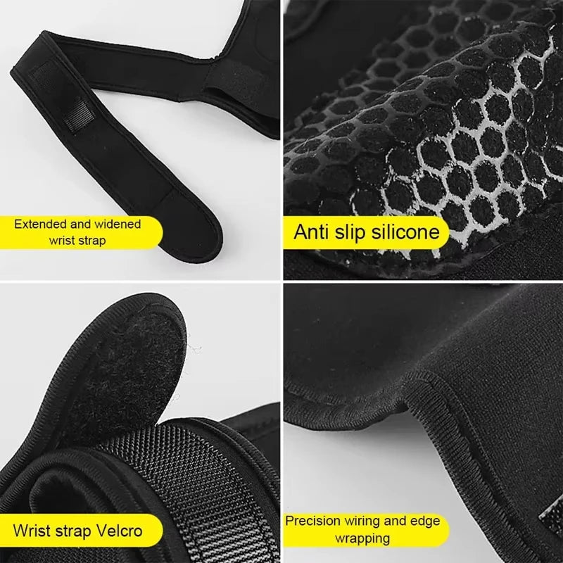 Weightlifting Training Gloves Fitness Sports Body Building Gym Hand Wrist Palm Protector Gloves MTB Cycling Gloves for Men Women