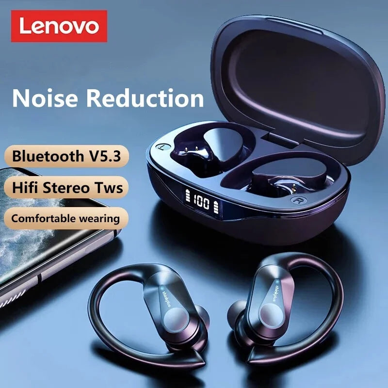 Fone de Ouvido Original Lenovo LP75 TWS Bluetooth Prova D'água