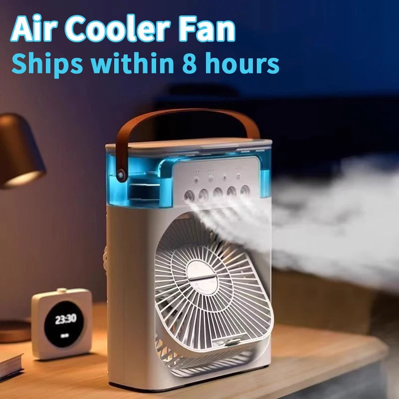 3 em 1 Ventilador Ar Condicionado Doméstico Mini Refrigerador de Ar