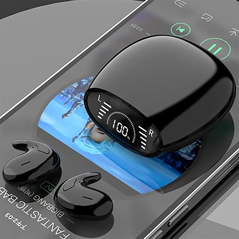Fone de Ouvido Ultra Fino - Bluetooth 5.3 Prova D'água