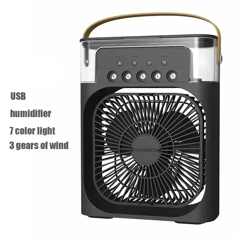 3 em 1 Ventilador Ar Condicionado Doméstico Mini Refrigerador de Ar